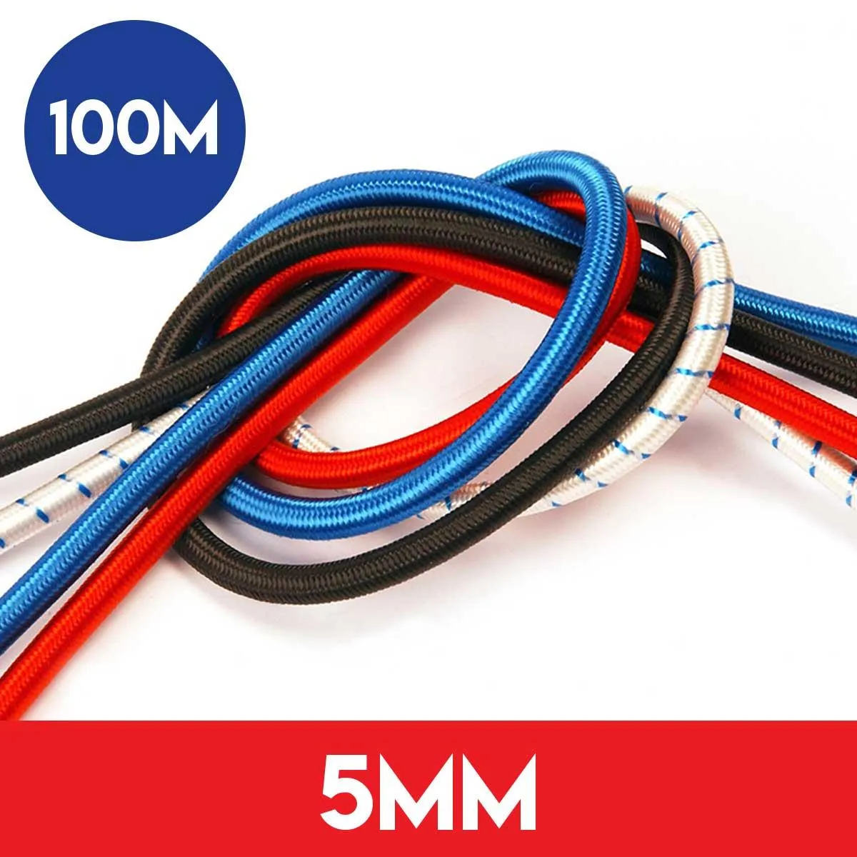 100m of 5mm Kingfisher Shockcord