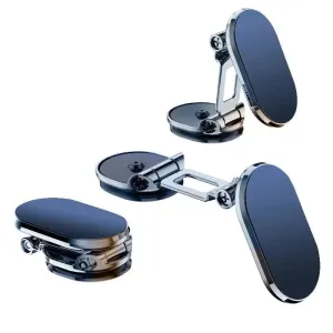 1080 Magnetic Car Phone Holder for Iphone Samsung Xiaomi Foldable Gps Bracket