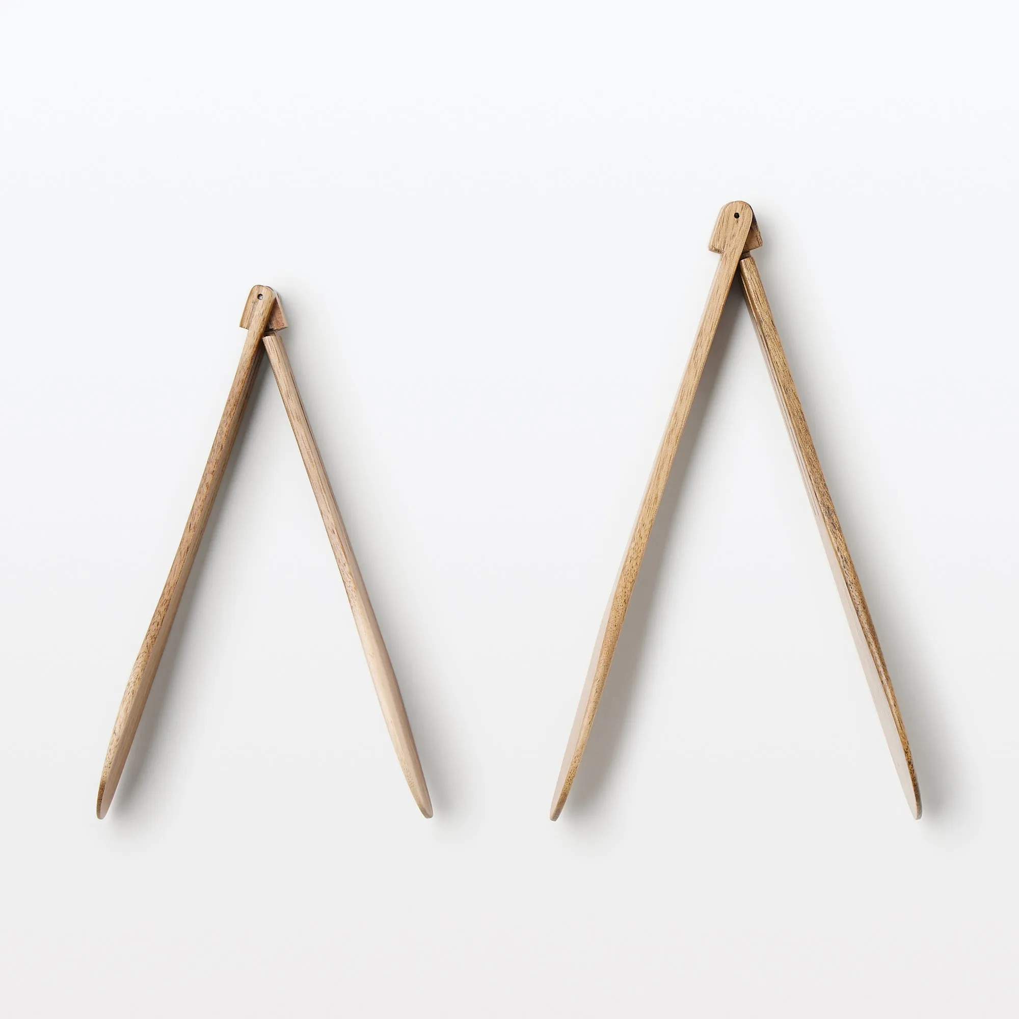 Acacia Foldable Tongs Small