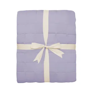 Adult Quilted Blanket in Taro 3.5