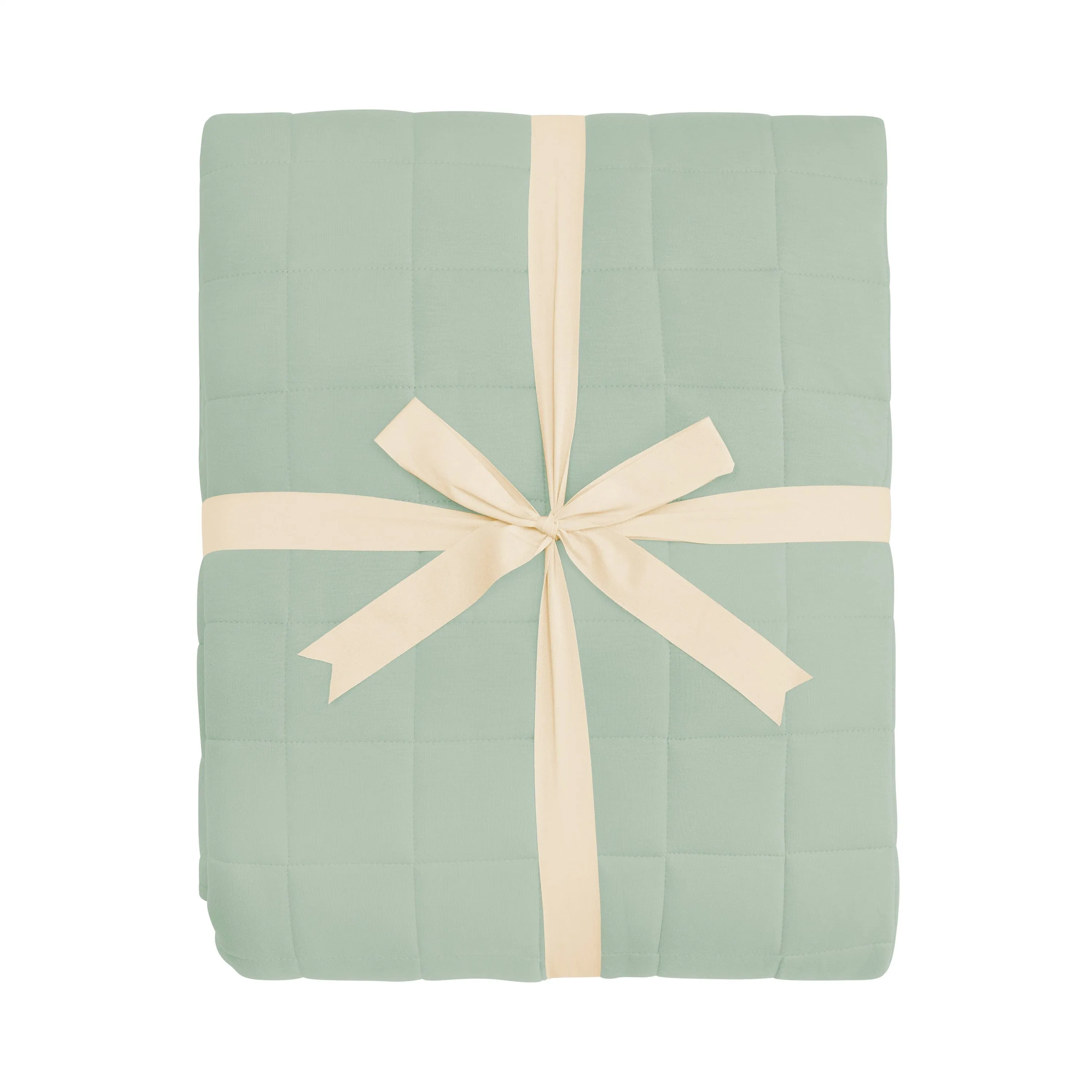 Adult Quilted Blanket in Thyme 3.5