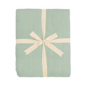 Adult Quilted Blanket in Thyme 3.5