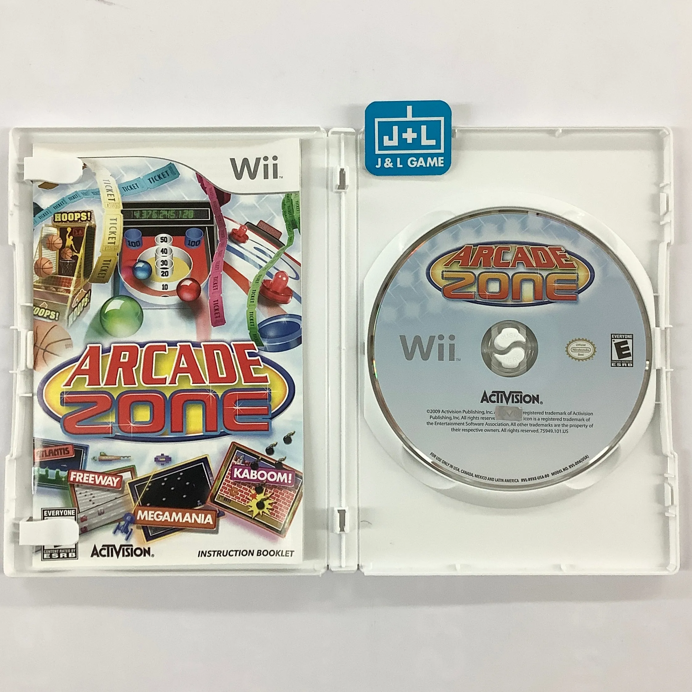 Arcade Zone - Nintendo Wii [Pre-Owned]