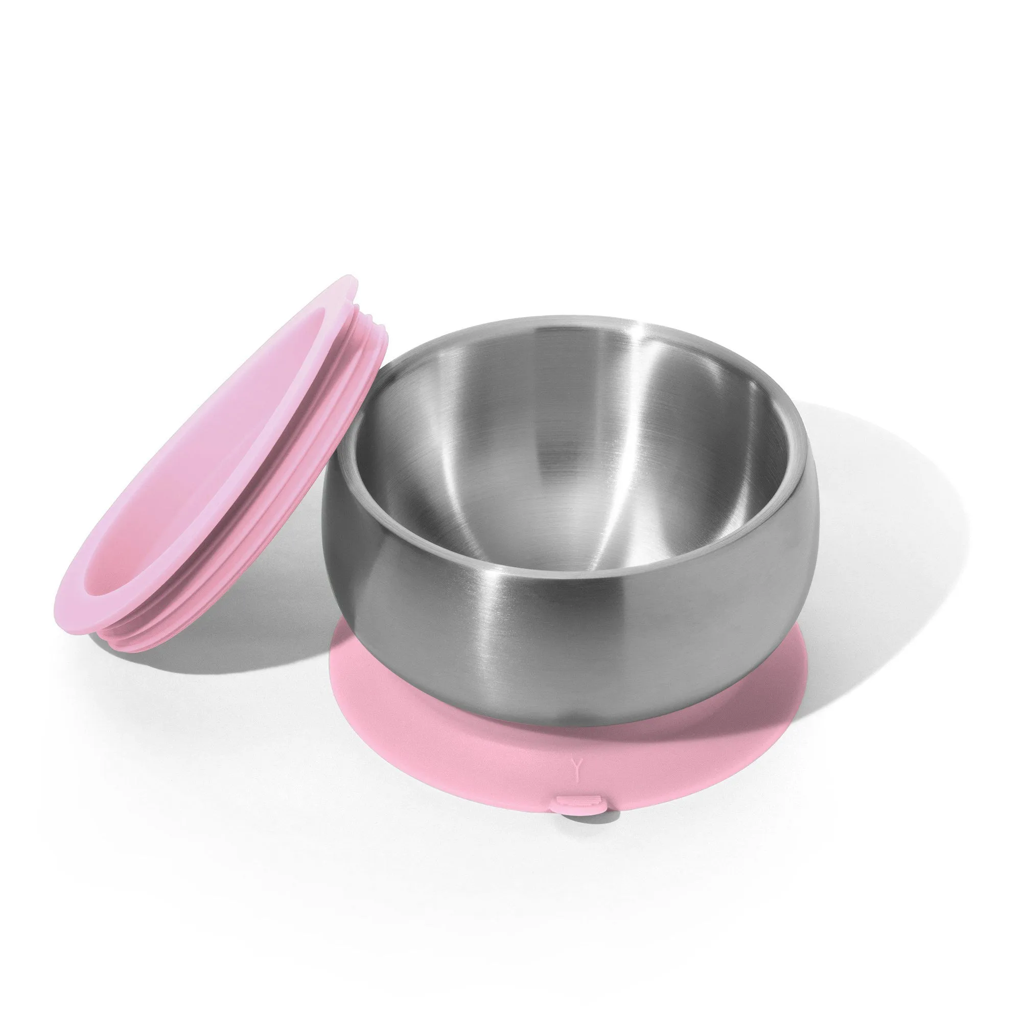 Avanchy Stainless Steel Suction Baby Bowl   Air Tight Lid