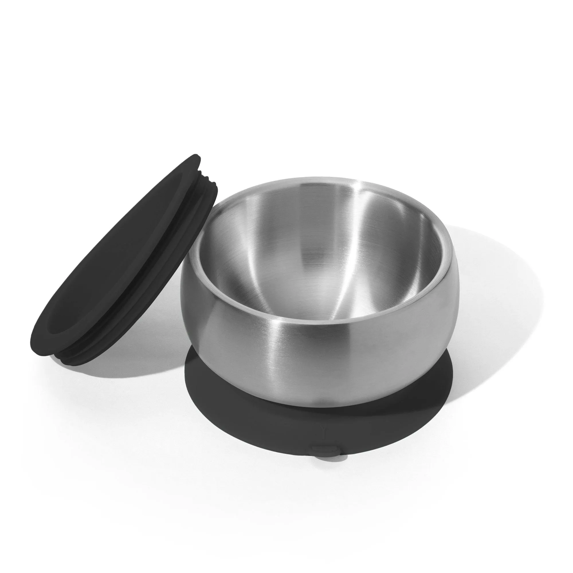 Avanchy Stainless Steel Suction Baby Bowl   Air Tight Lid