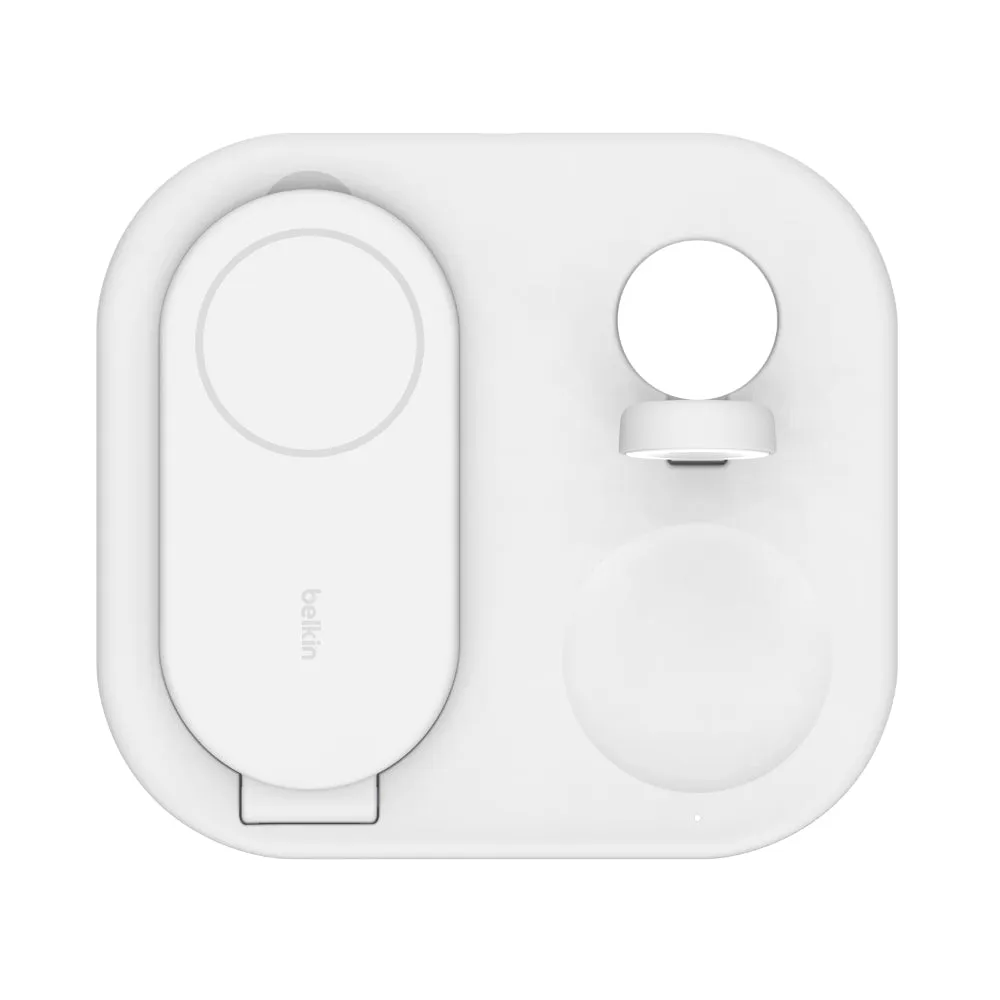 BELKIN Wireless Charger Qi2 3in1 Magnetic Foldable Cha
