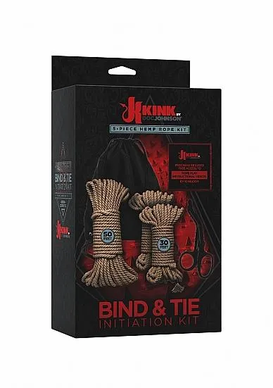 Bind & Tie Initiation Kit, 5 Piece Hemp Rope