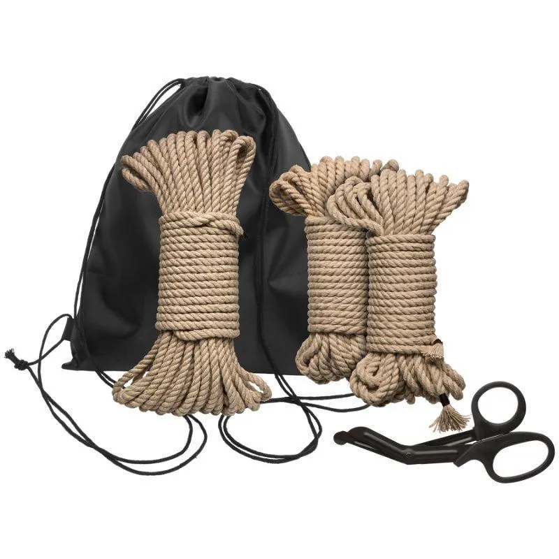 Bind & Tie Initiation Kit, 5 Piece Hemp Rope