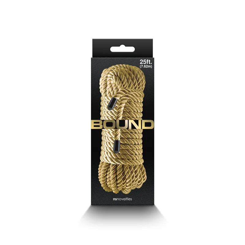 Bound Bondage Rope Gold 25 Feet