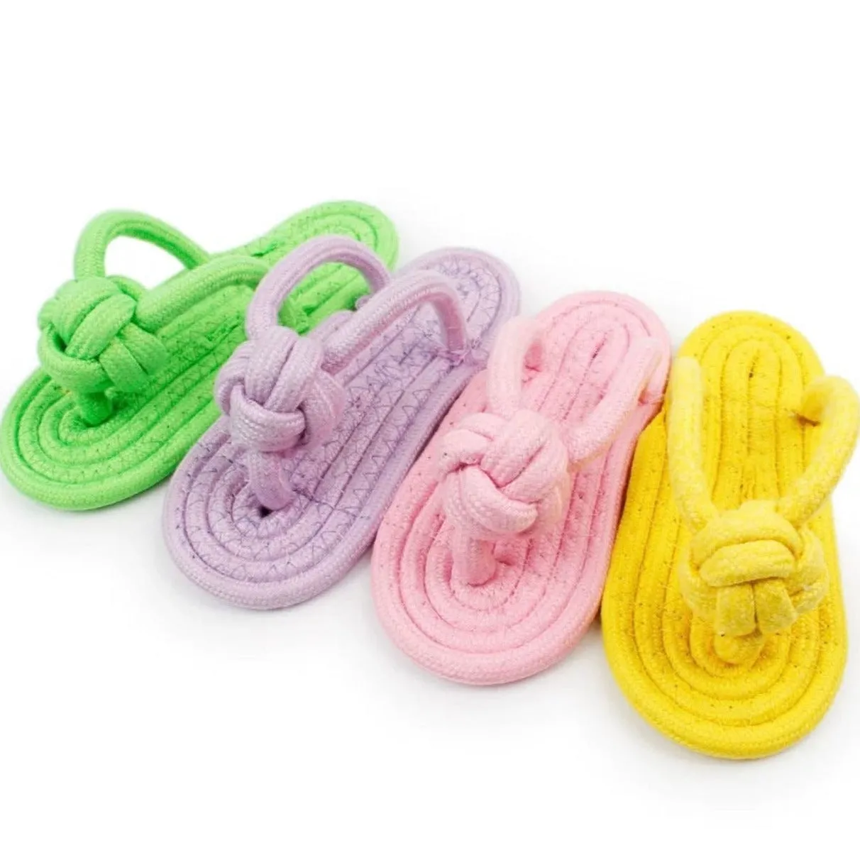 Candy Ropes Dog Toy - Slipper