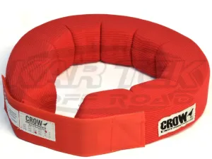 Crow Enterprizes Junior Red 360 Degree Knitted Helmet Support Neck Collar SFI-3.3 Rated