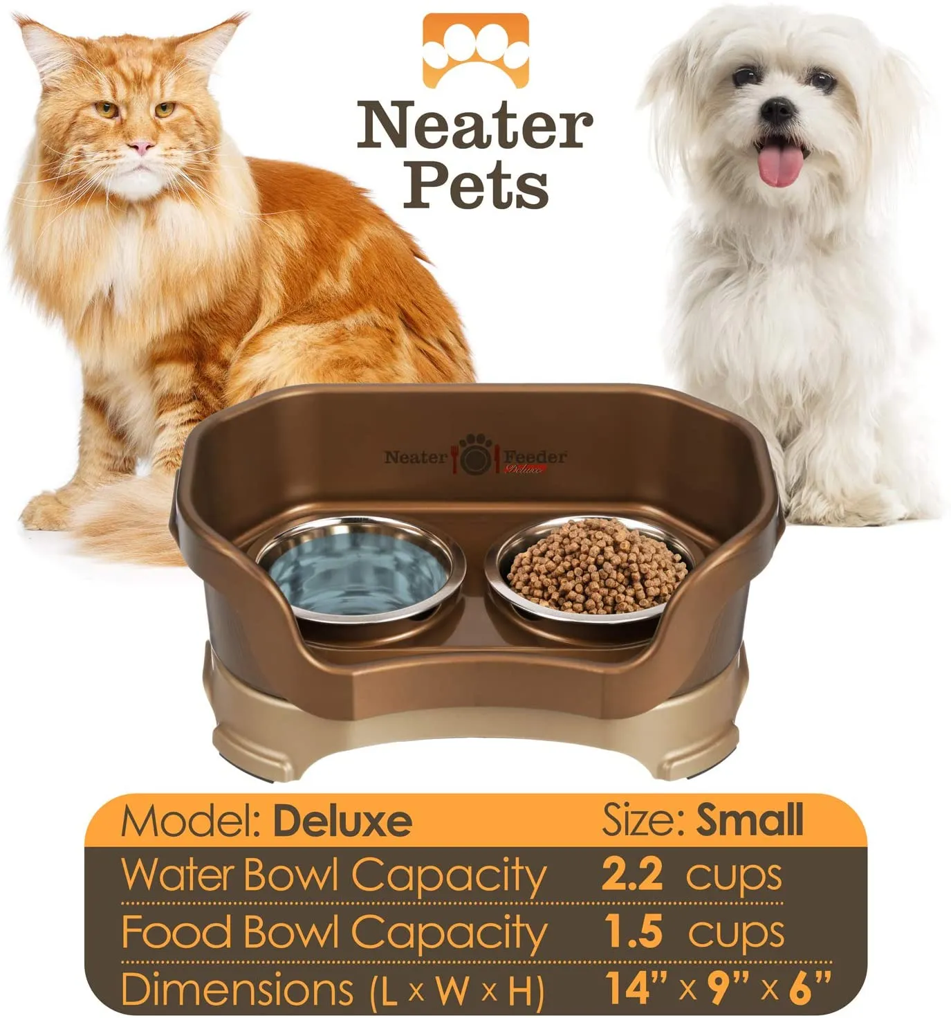DELUXE Neater Feeder for Cats