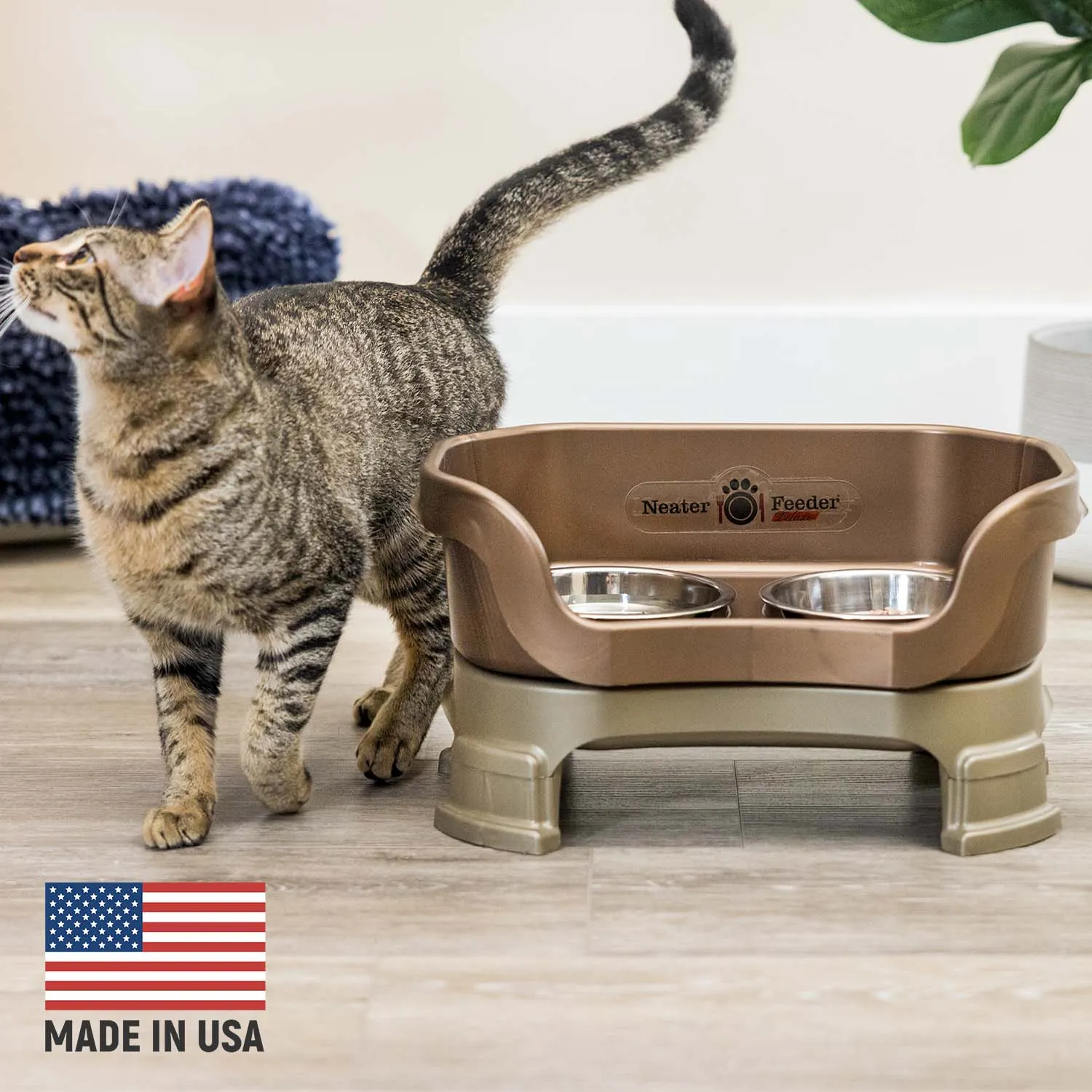 DELUXE Neater Feeder for Cats