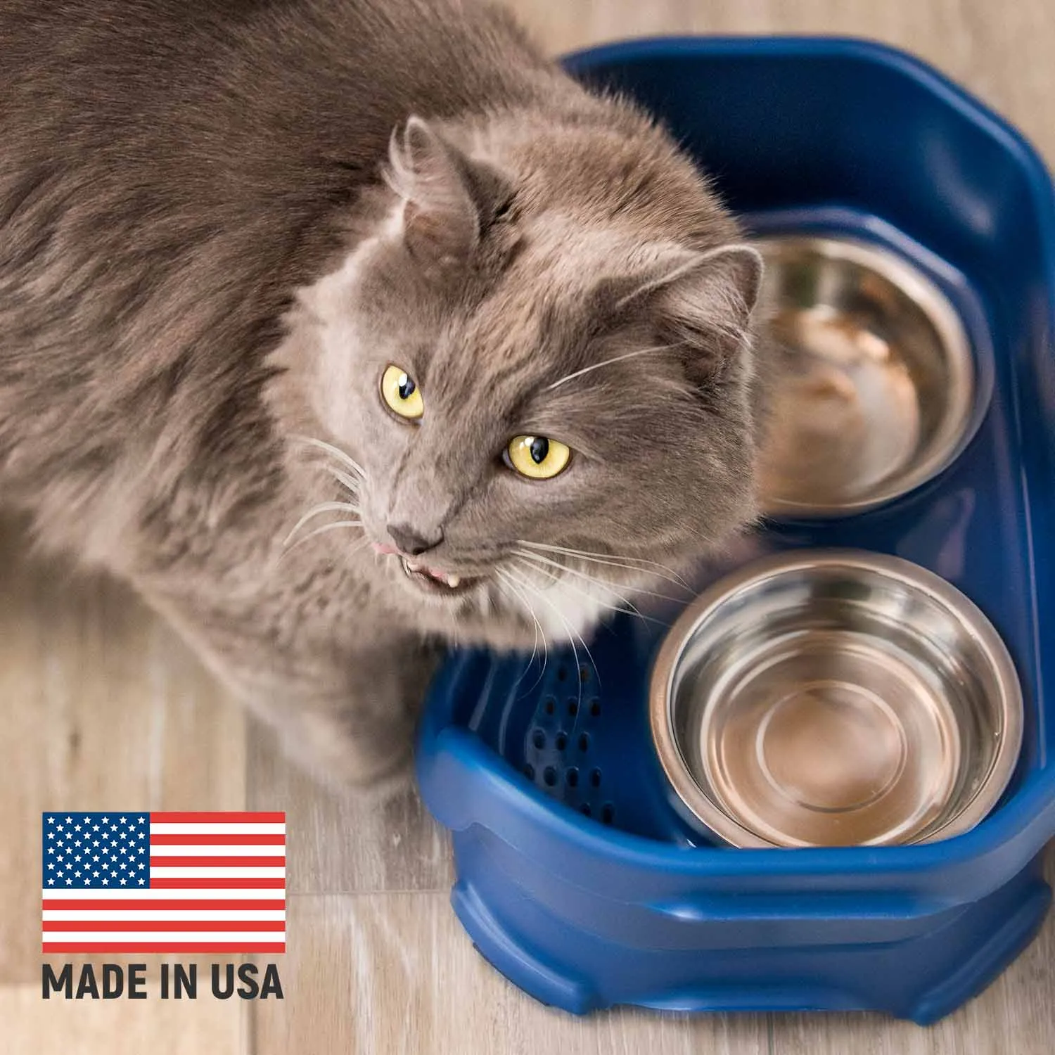 DELUXE Neater Feeder for Cats