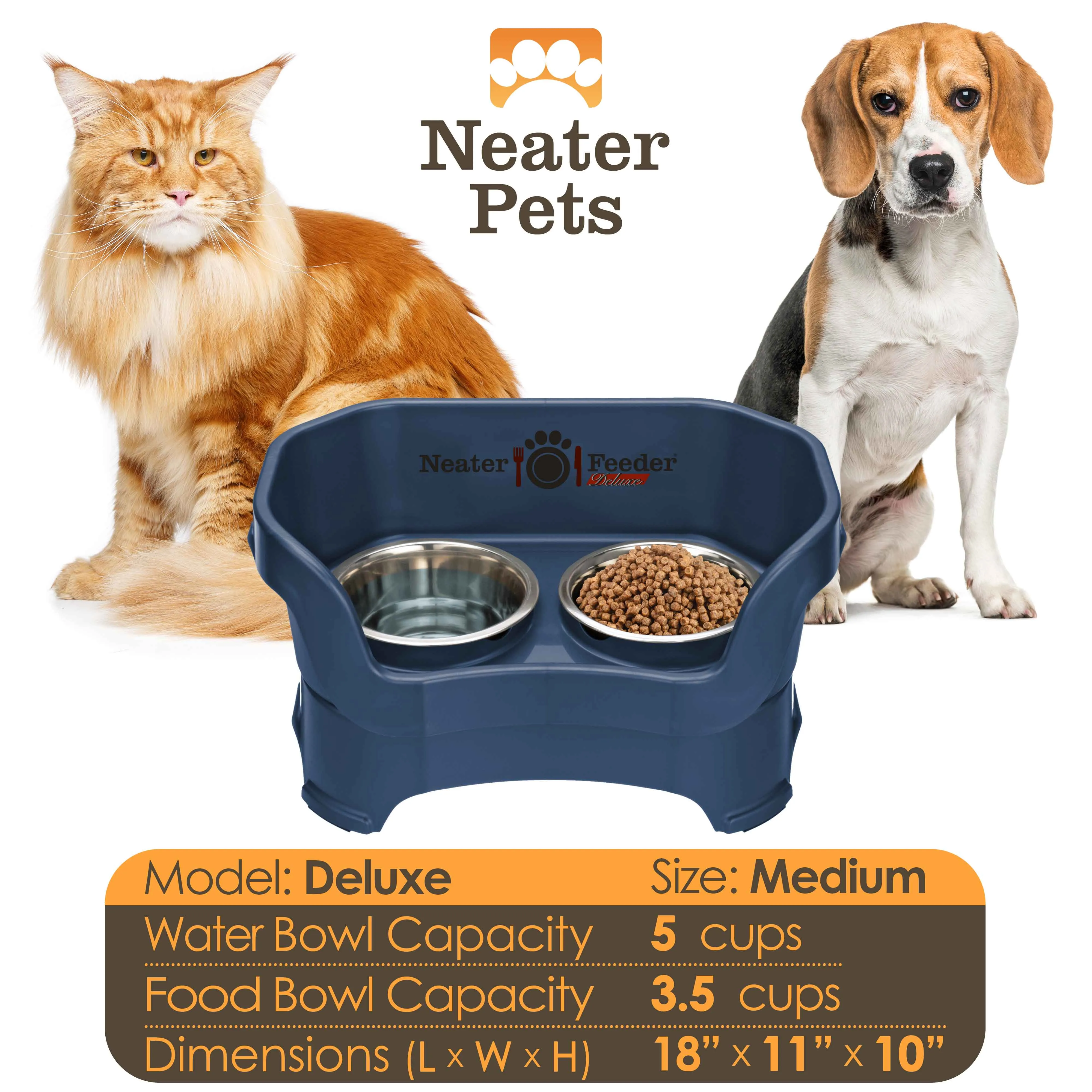 DELUXE Neater Feeder for Cats