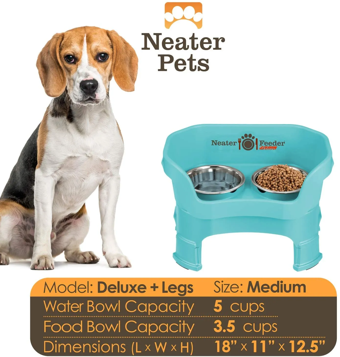 DELUXE Neater Feeder for Cats