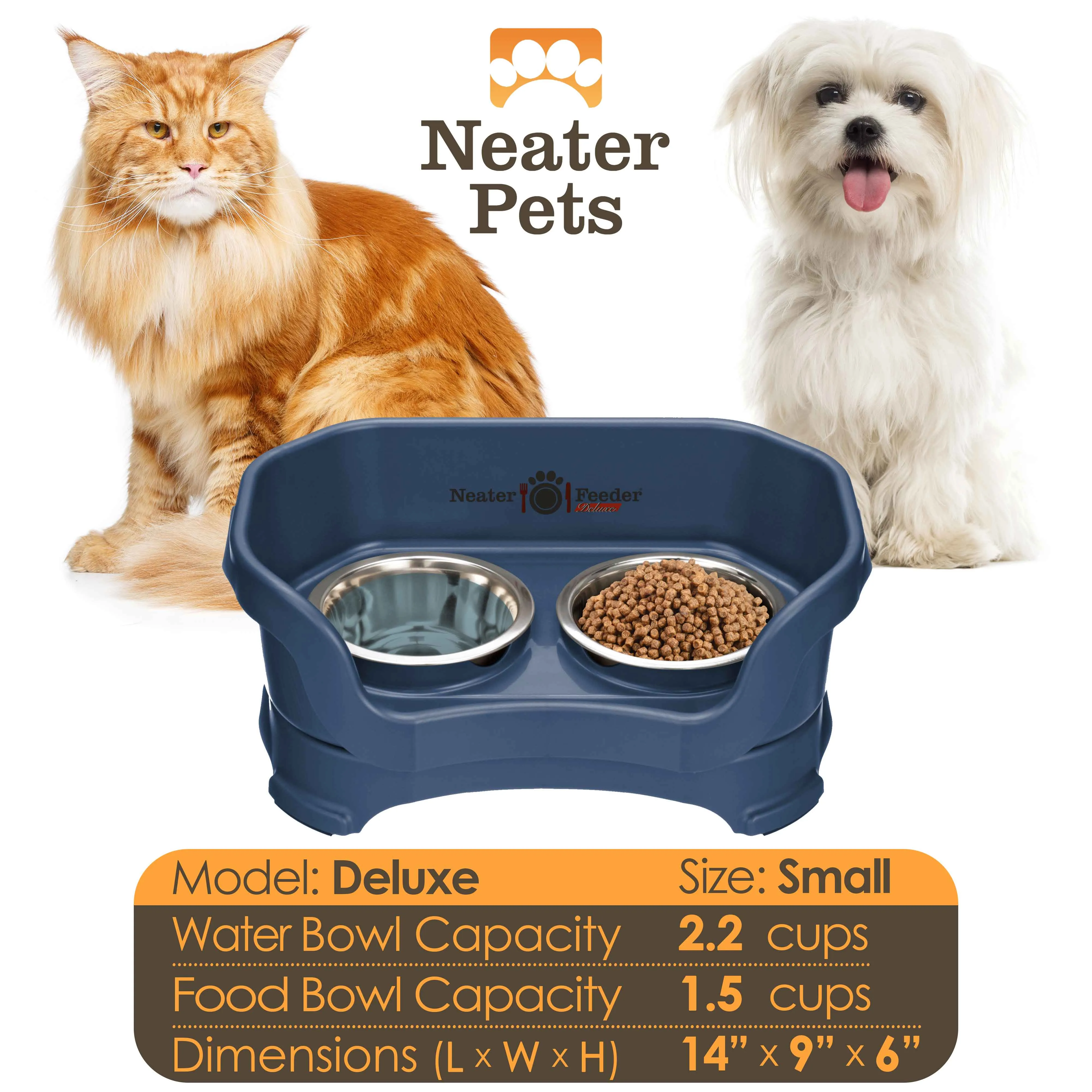 DELUXE Neater Feeder for Cats