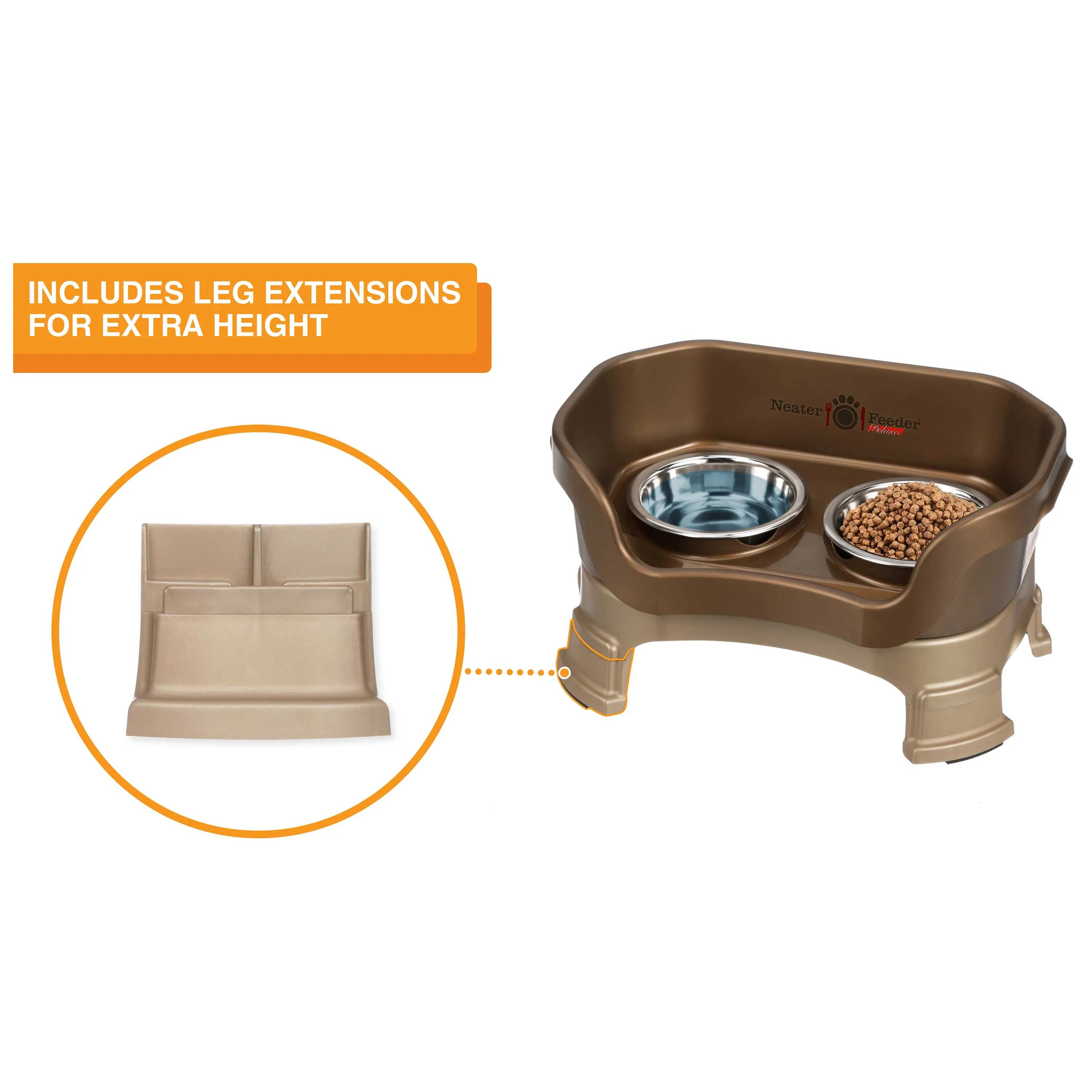 DELUXE Neater Feeder for Cats