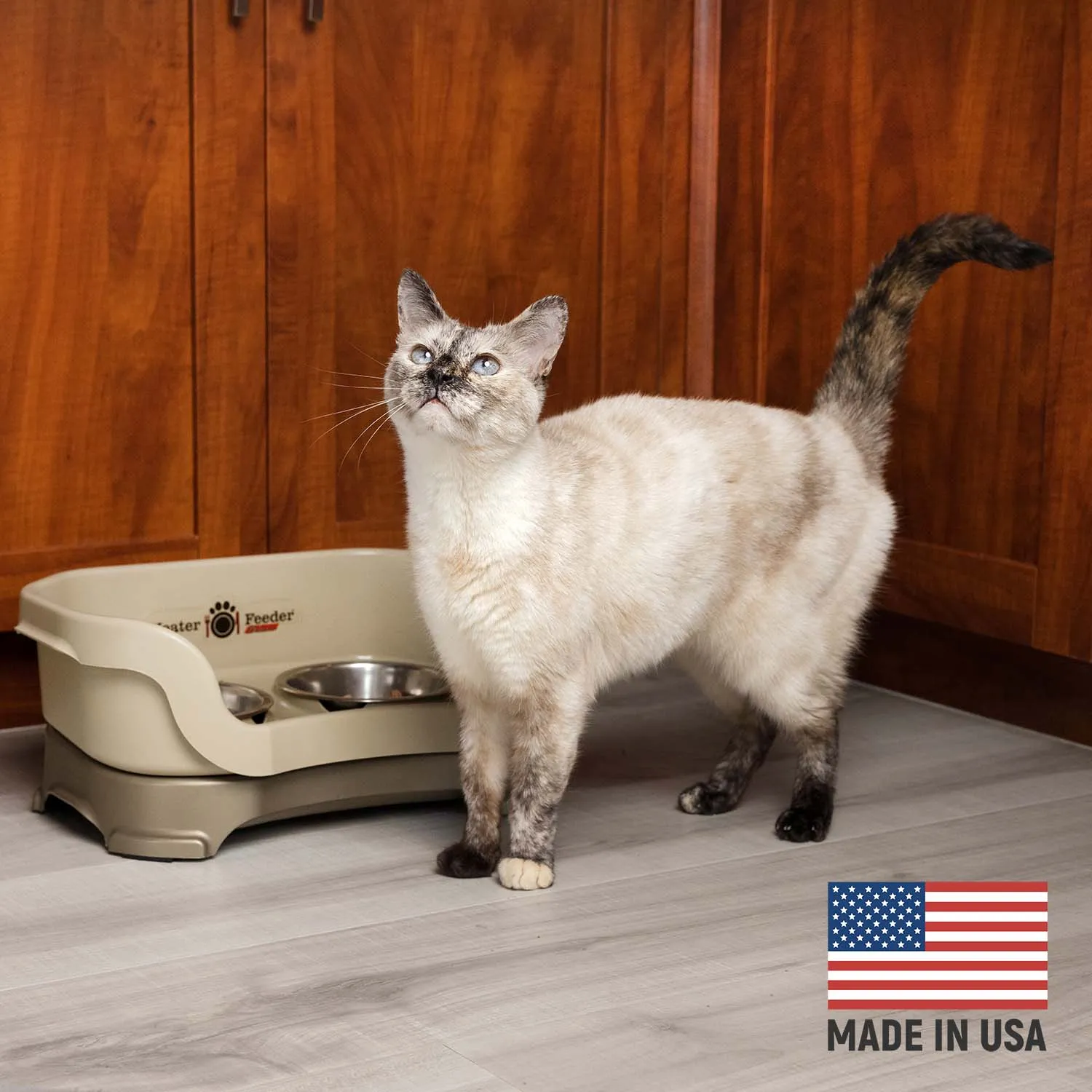 DELUXE Neater Feeder for Cats