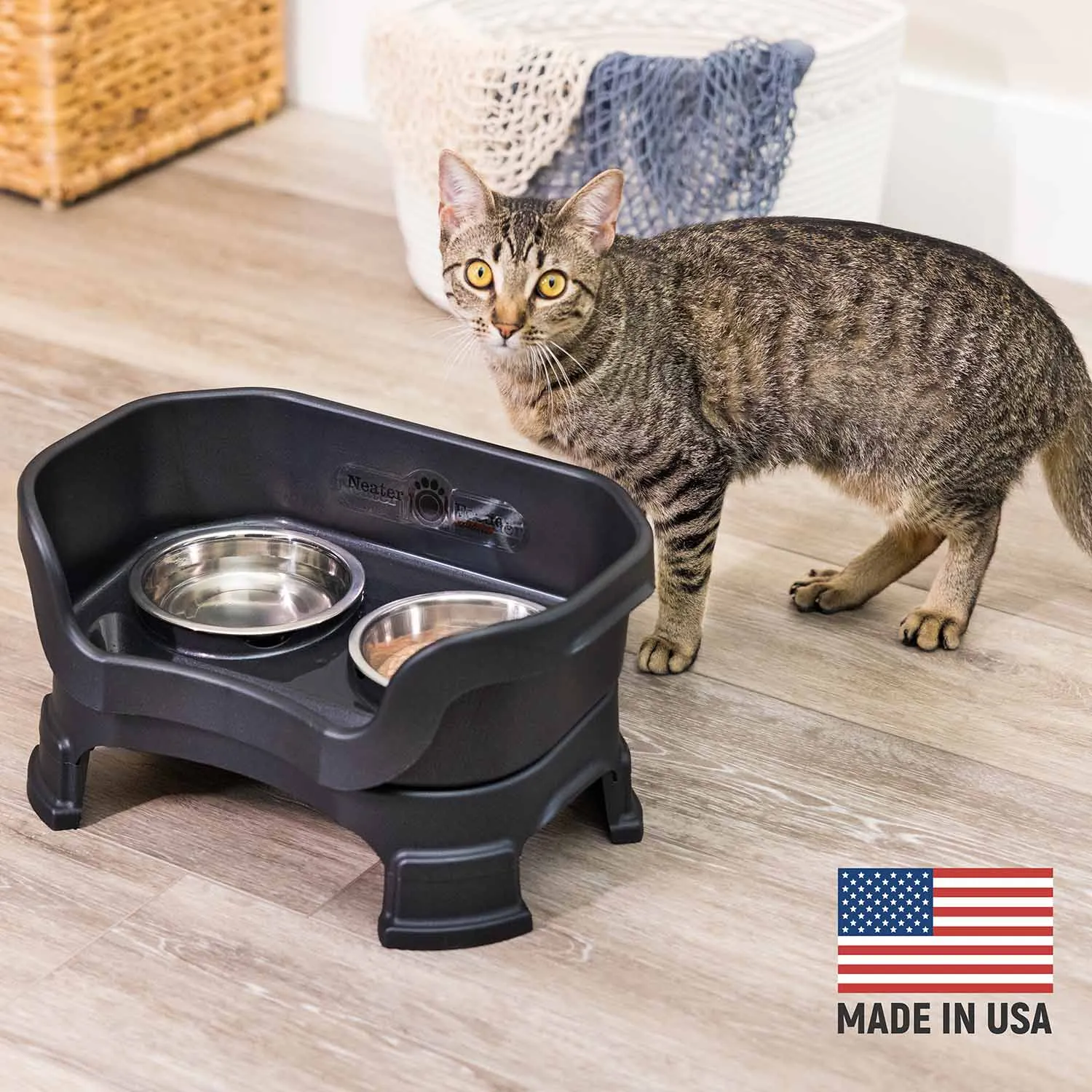 DELUXE Neater Feeder for Cats