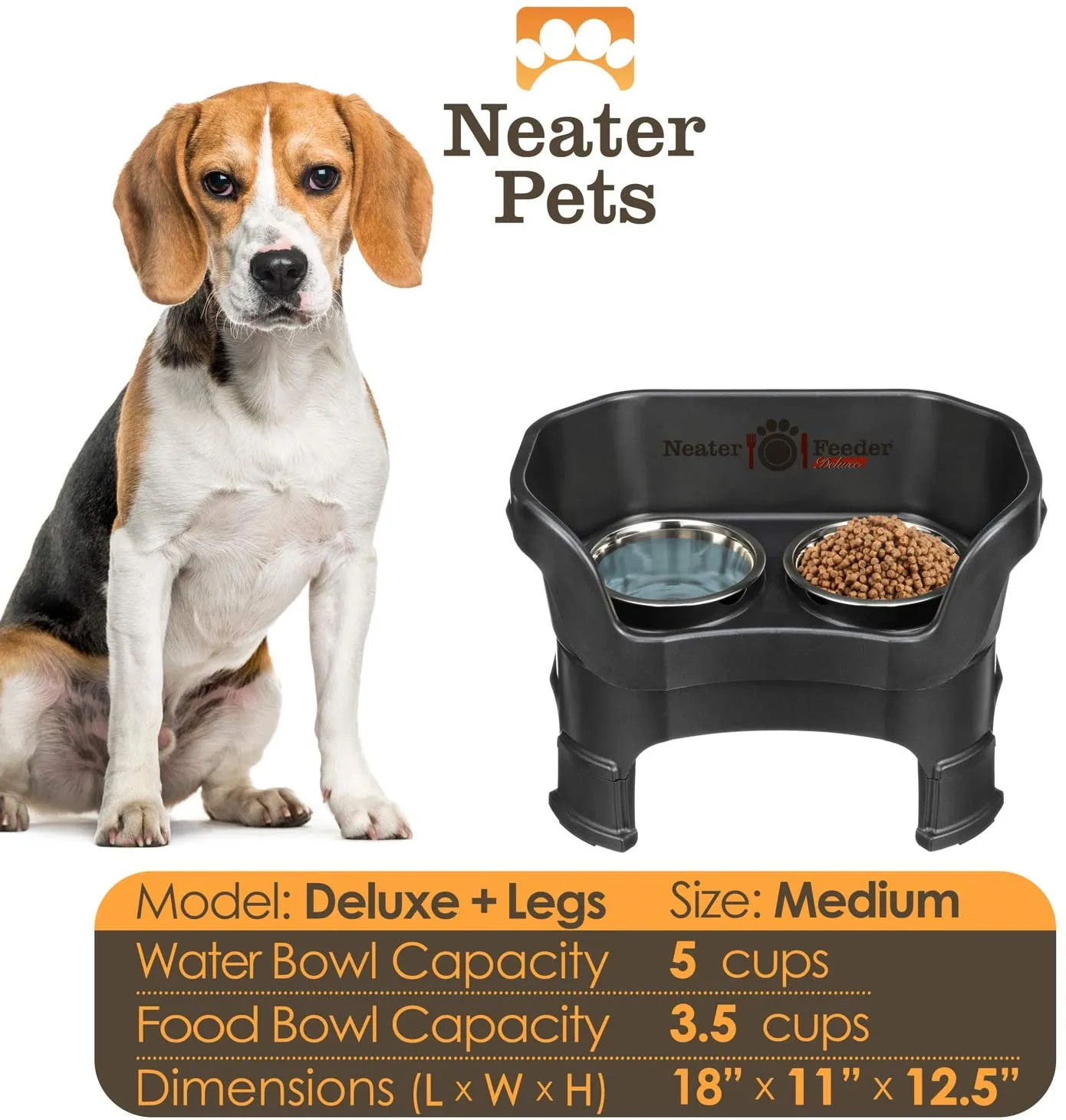 DELUXE Neater Feeder for Cats