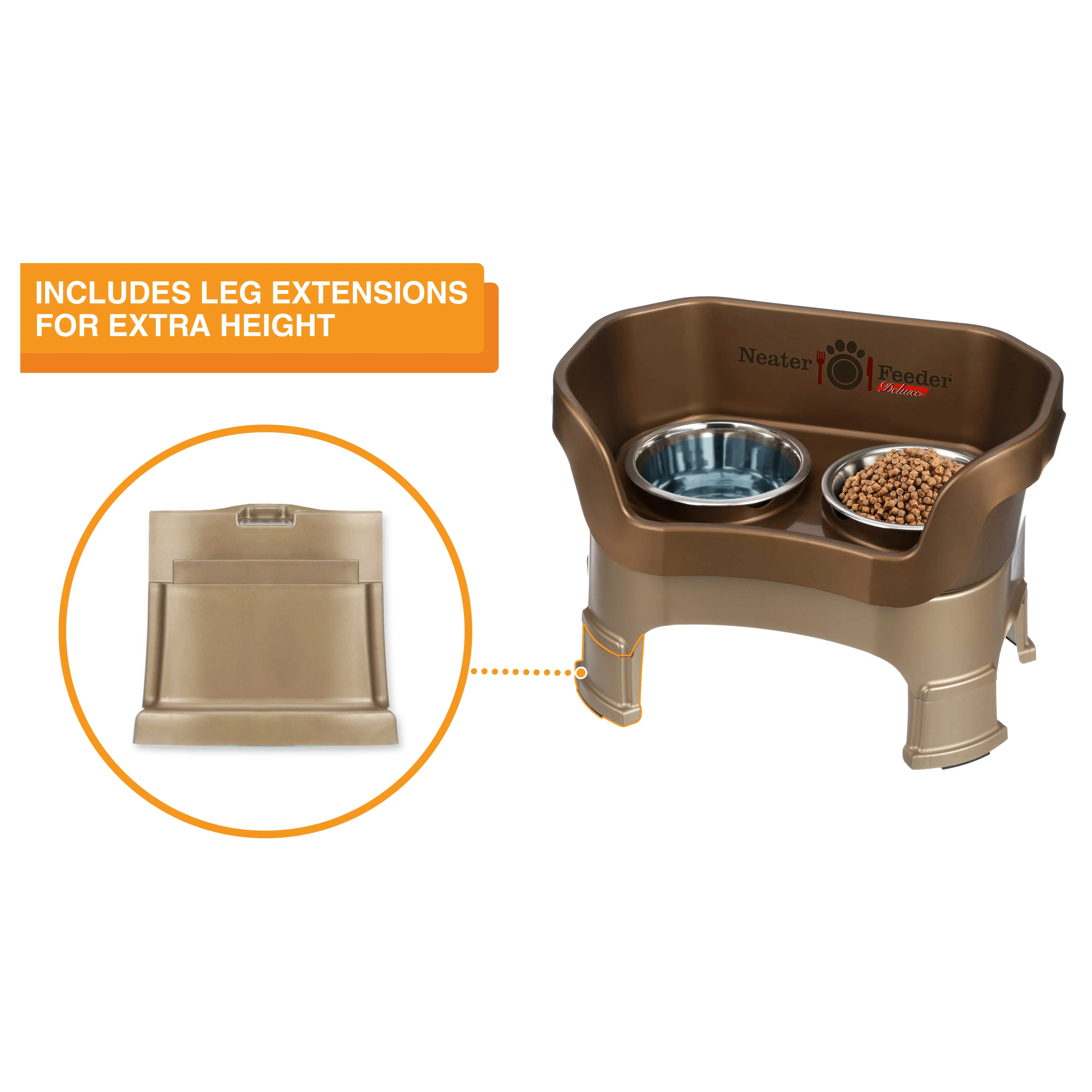DELUXE Neater Feeder for Cats
