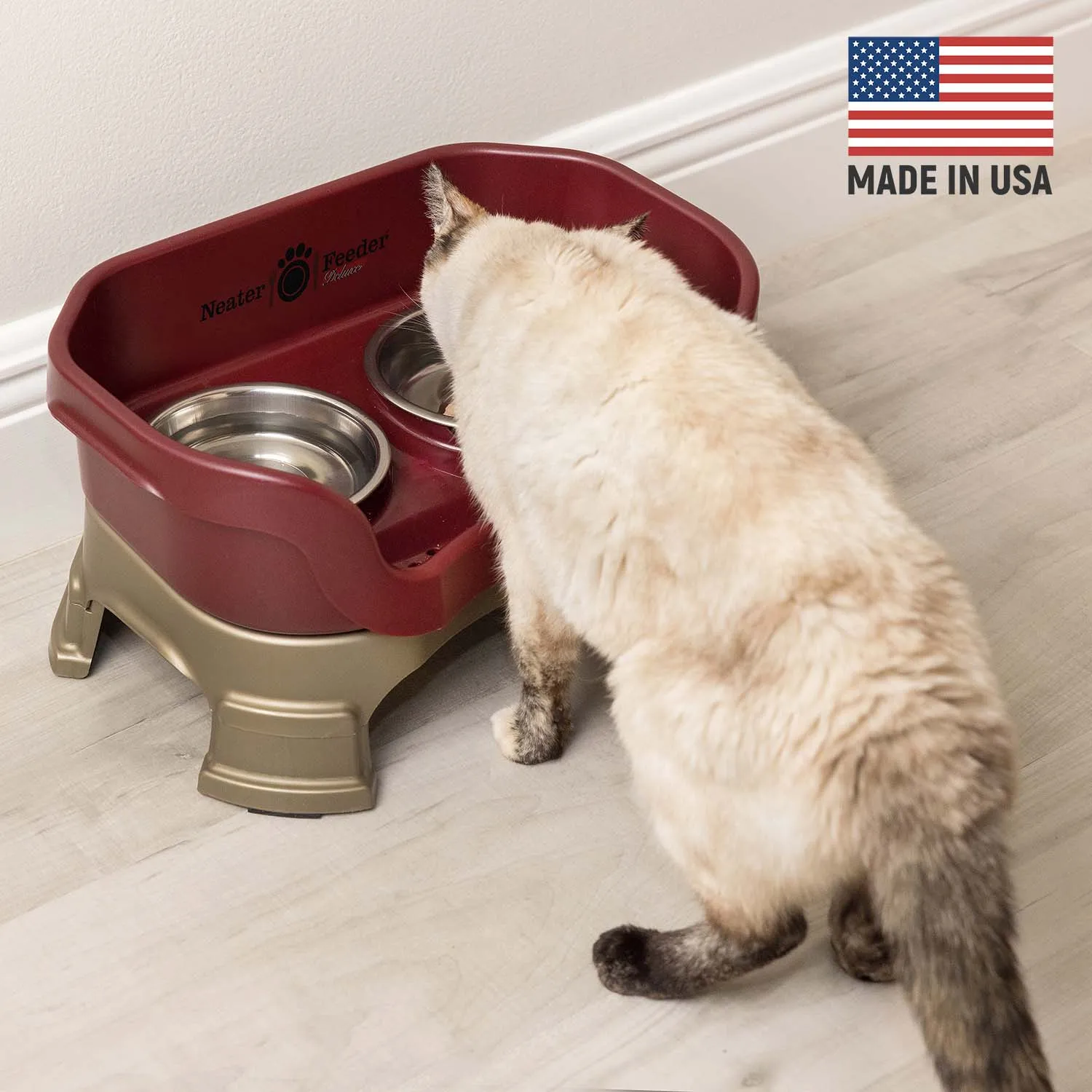 DELUXE Neater Feeder for Cats