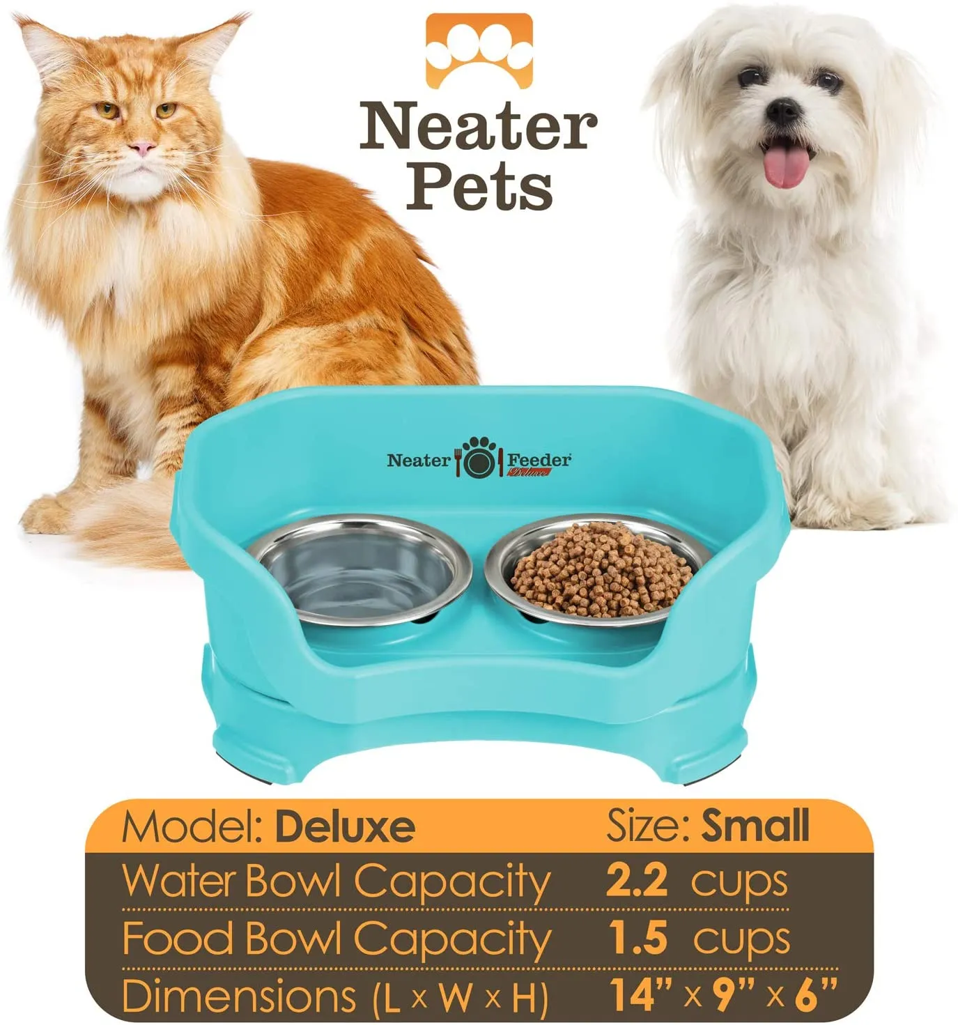 DELUXE Neater Feeder for Cats