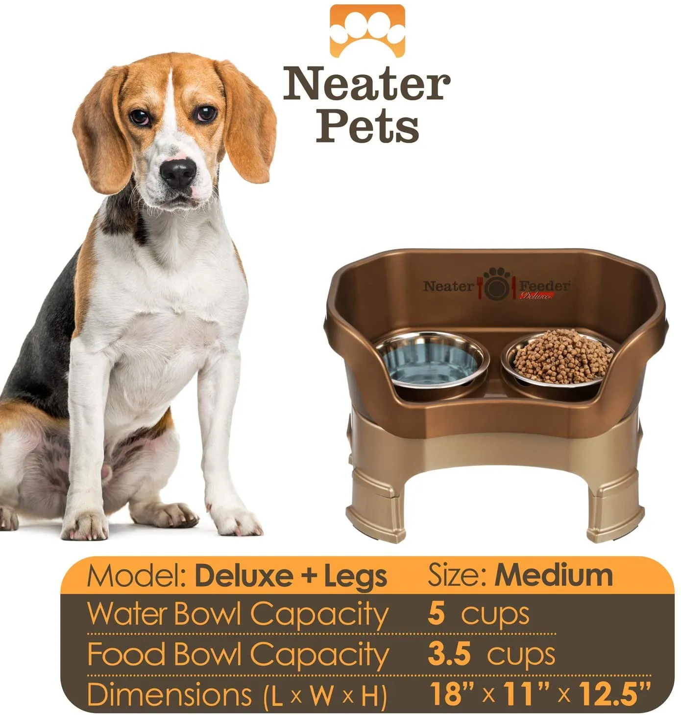 DELUXE Neater Feeder for Cats