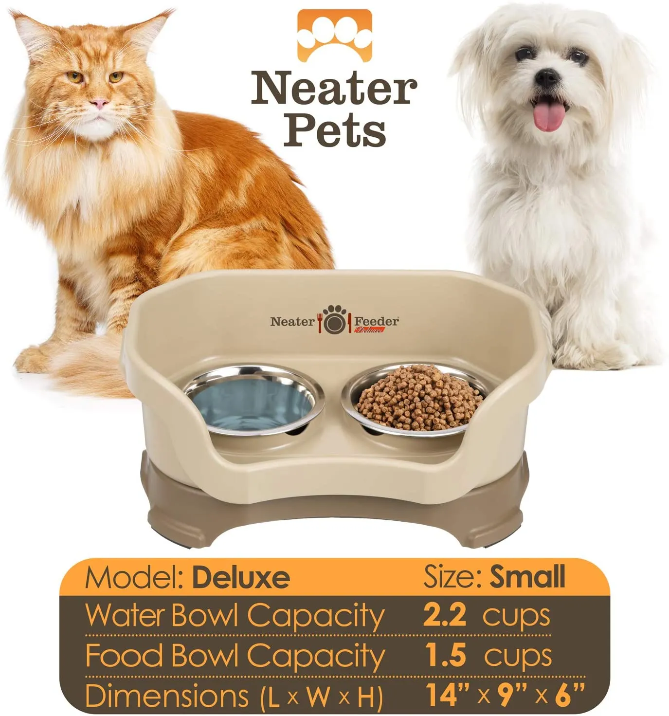 DELUXE Neater Feeder for Cats