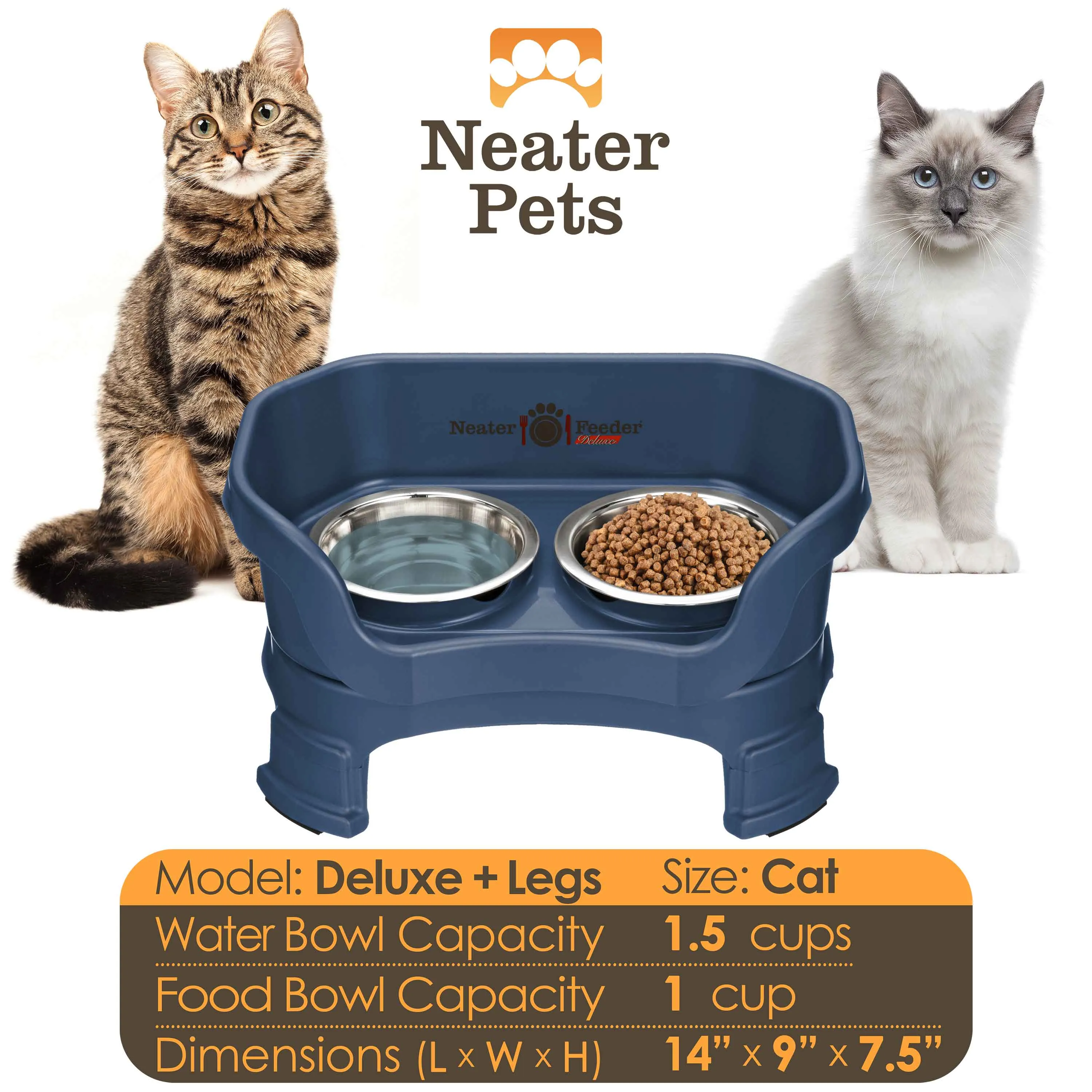 DELUXE Neater Feeder for Cats