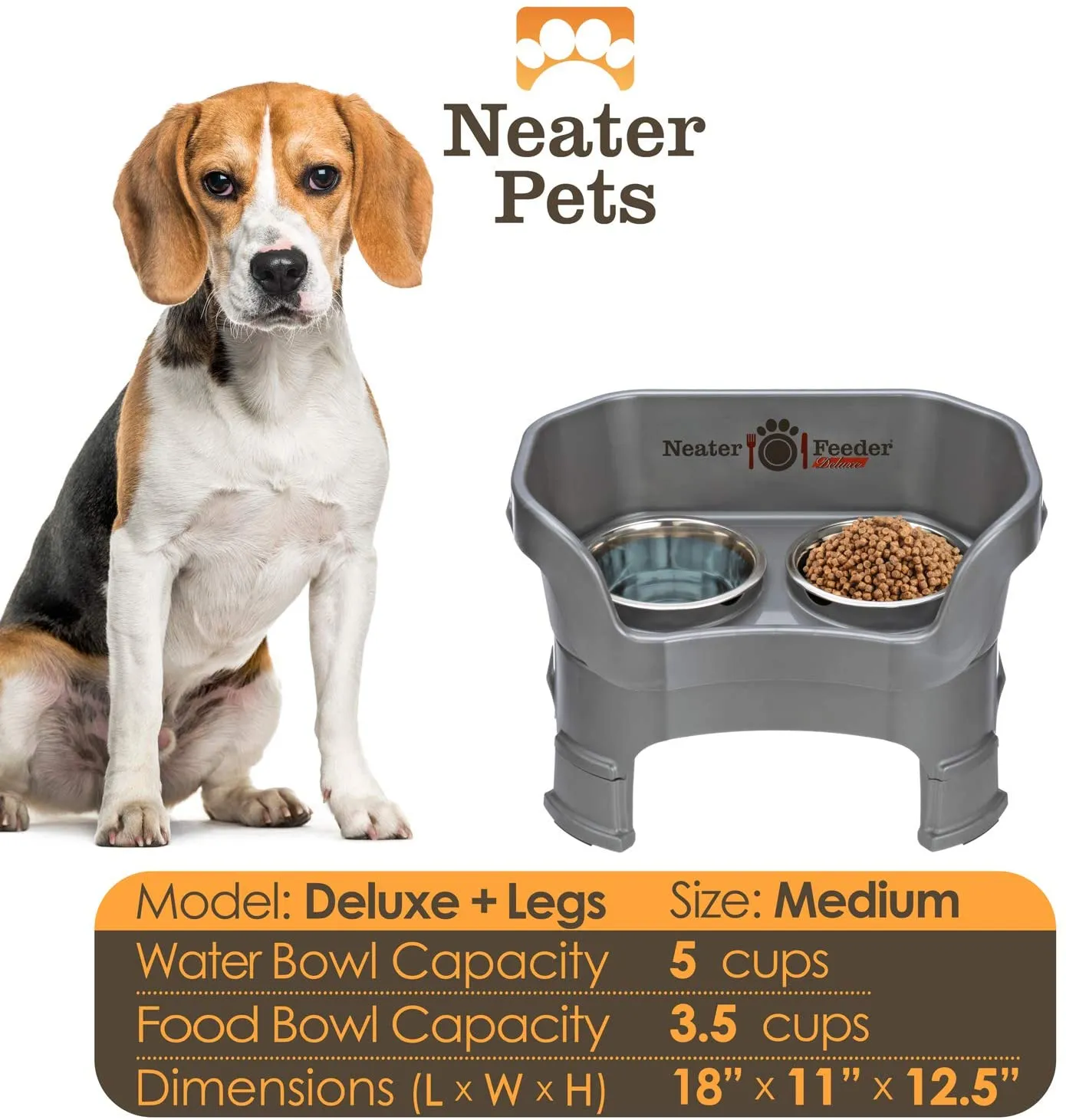 DELUXE Neater Feeder for Cats