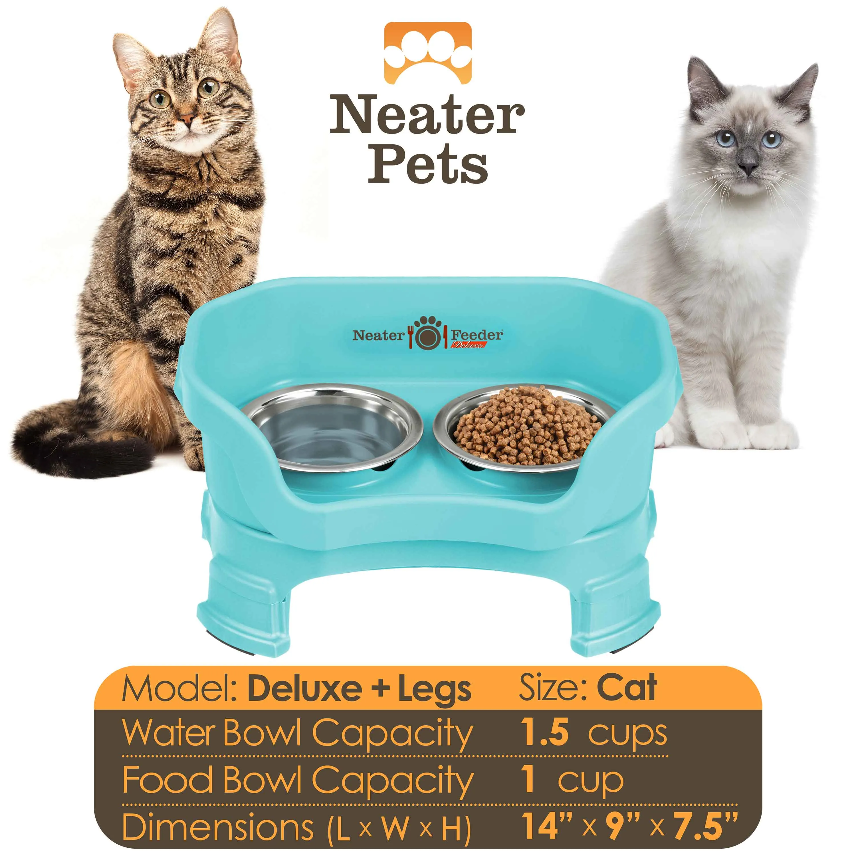 DELUXE Neater Feeder for Cats