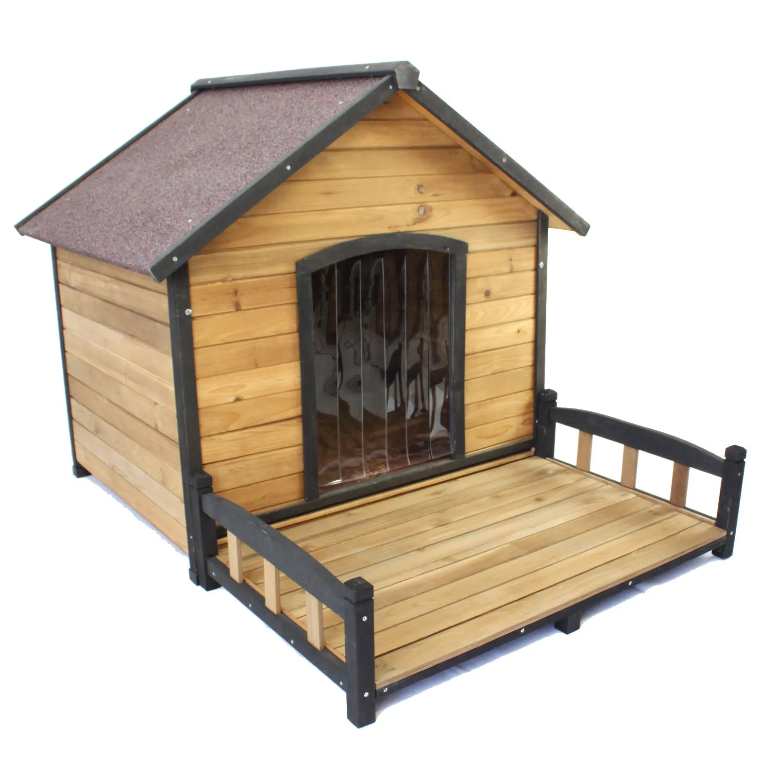 Dog Kennel House Extra Large   Veranda Wooden Pet Puppy Labrador Home