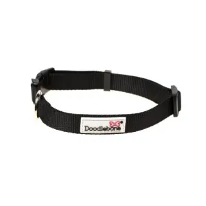 Doodlebone Dog Collar Coal Size 6-11