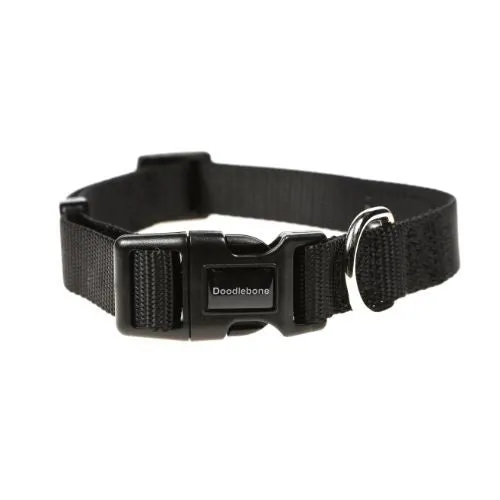 Doodlebone Dog Collar Coal Size 6-11