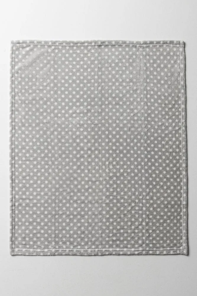 Elephant 2 Pack Blanket And Toy Grey