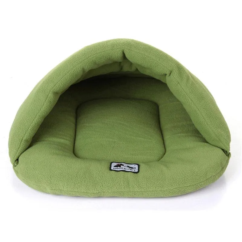 Fleece Pet's Sleeping Bed with Cushion