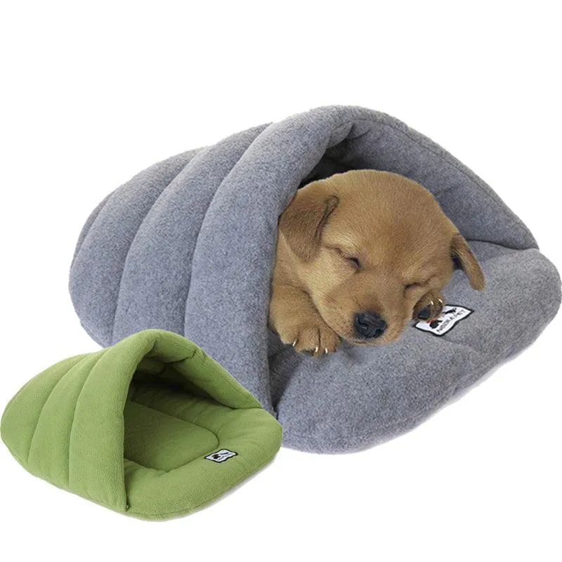Fleece Pet's Sleeping Bed with Cushion