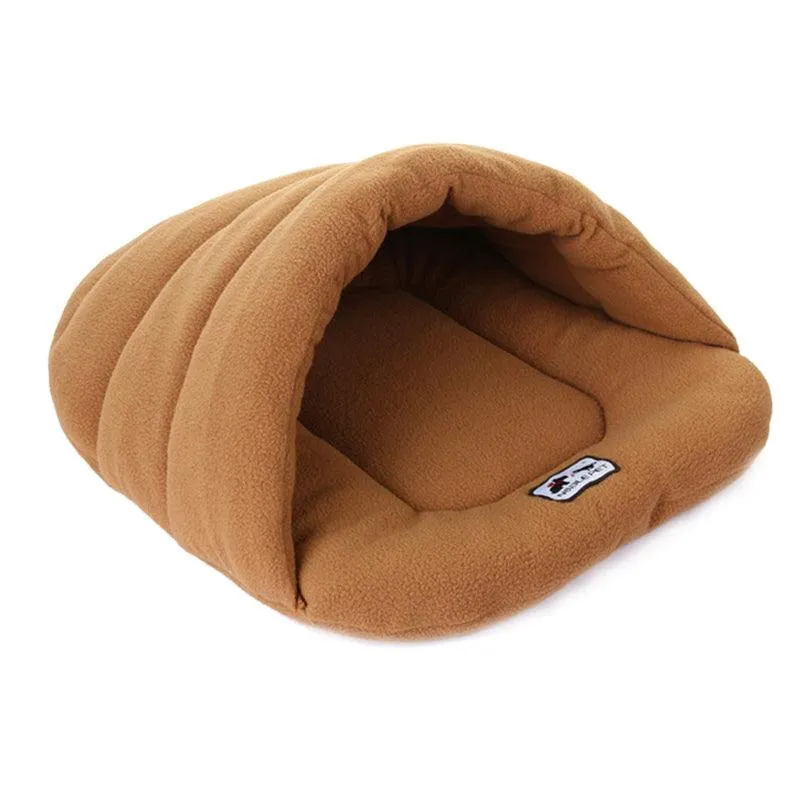 Fleece Pet's Sleeping Bed with Cushion