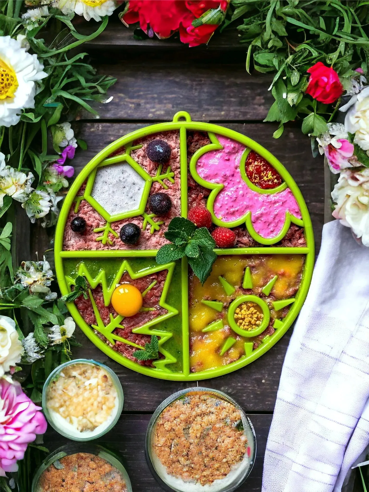 Four Seasons Enrichment Bowl (Shallow)