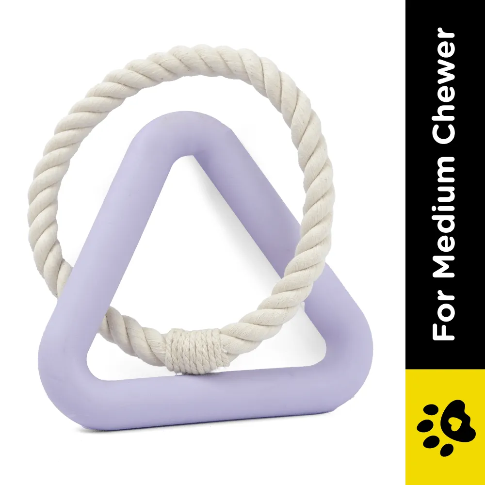 Furry & Co Tuggers Toy for Dogs (Lilac)