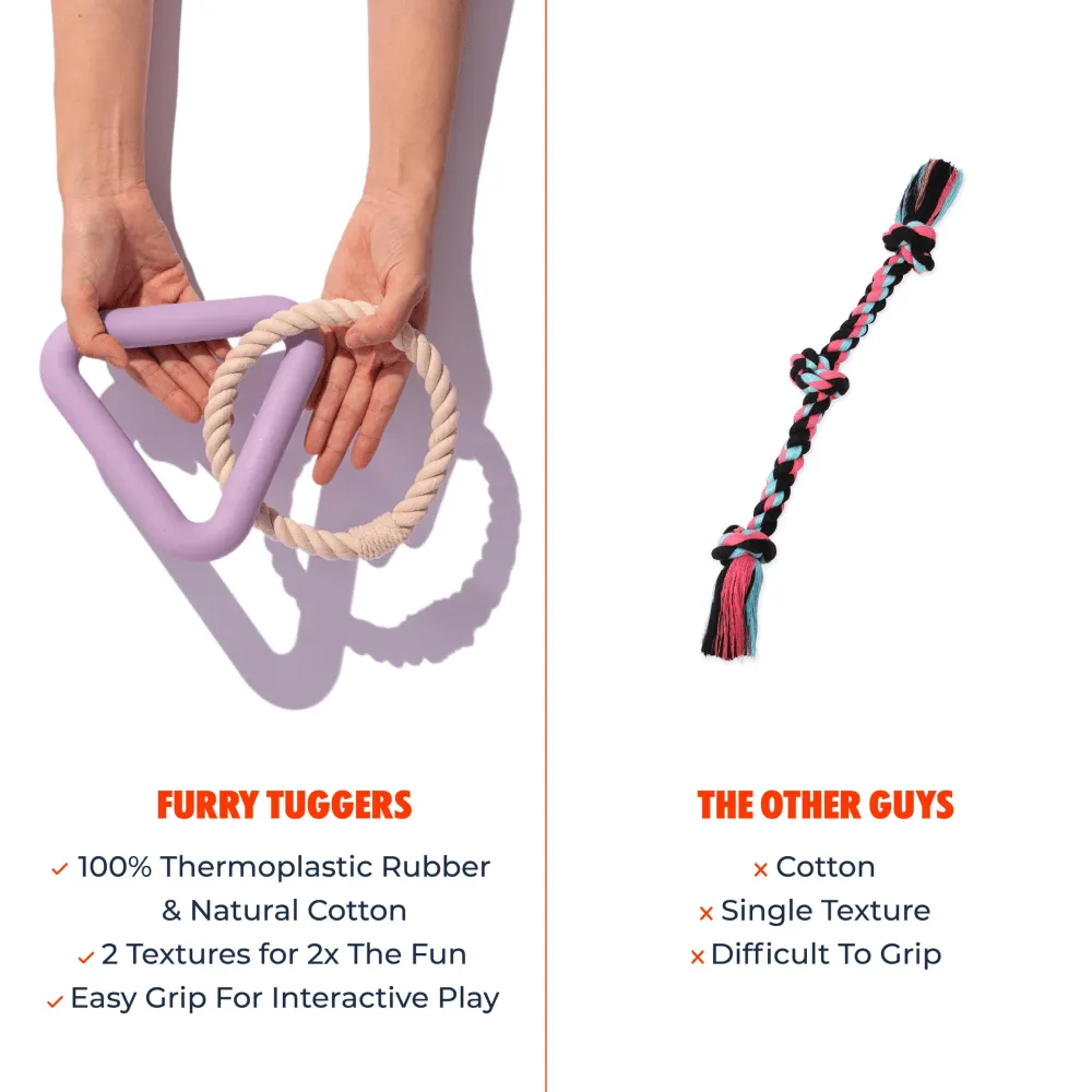 Furry & Co Tuggers Toy for Dogs (Tan)