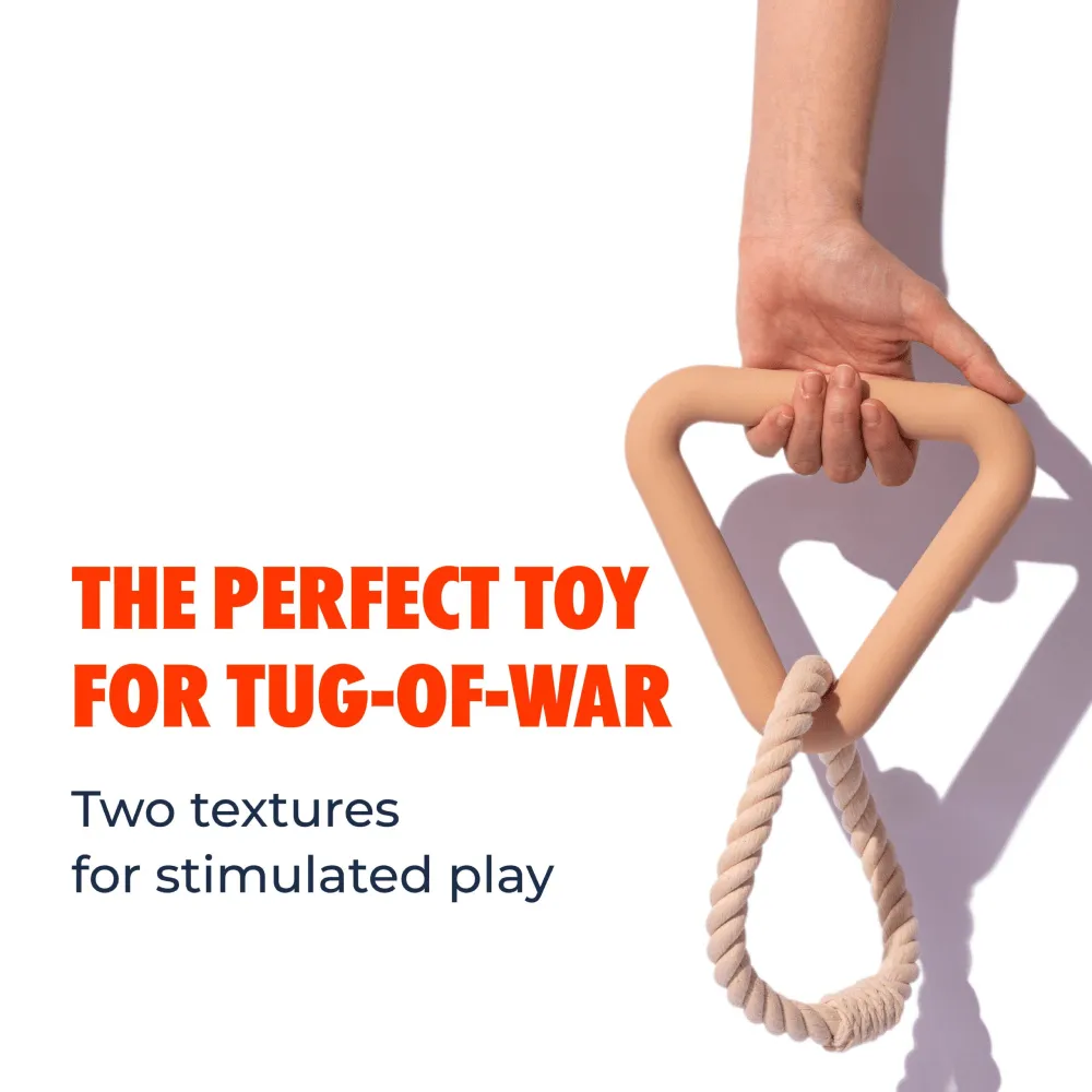 Furry & Co Tuggers Toy for Dogs (Tan)