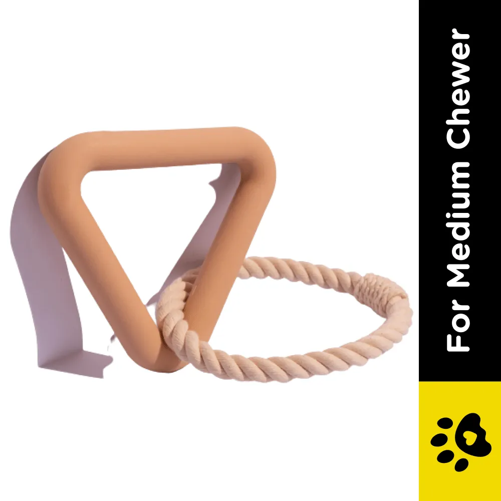 Furry & Co Tuggers Toy for Dogs (Tan)