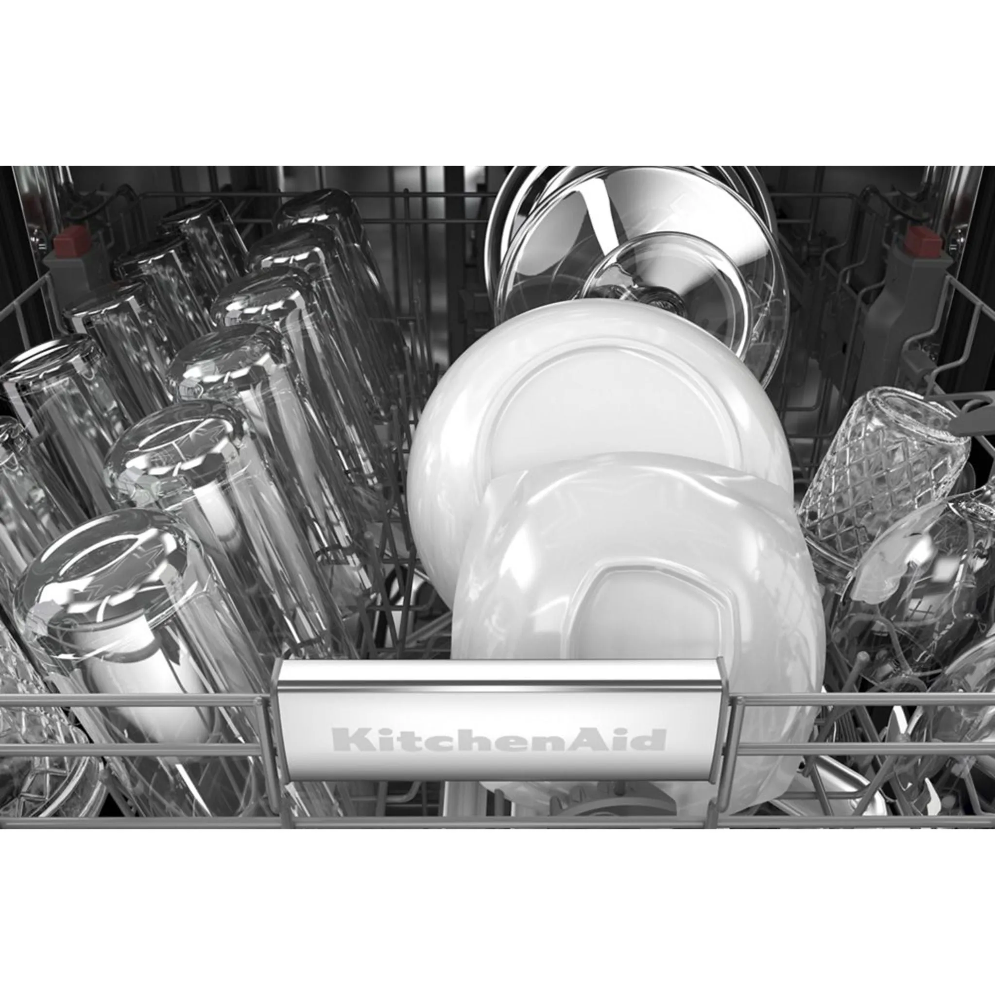 KitchenAid  44 dBA Panel-Ready Dishwasher with FreeFlex Third Rack (KDTM704LPA)