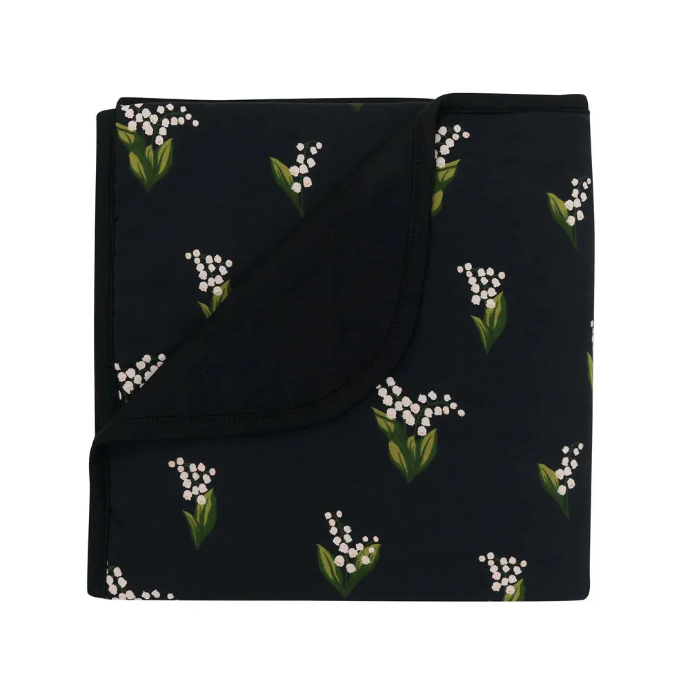 Kyte Baby Baby Blanket - Midnight Lily
