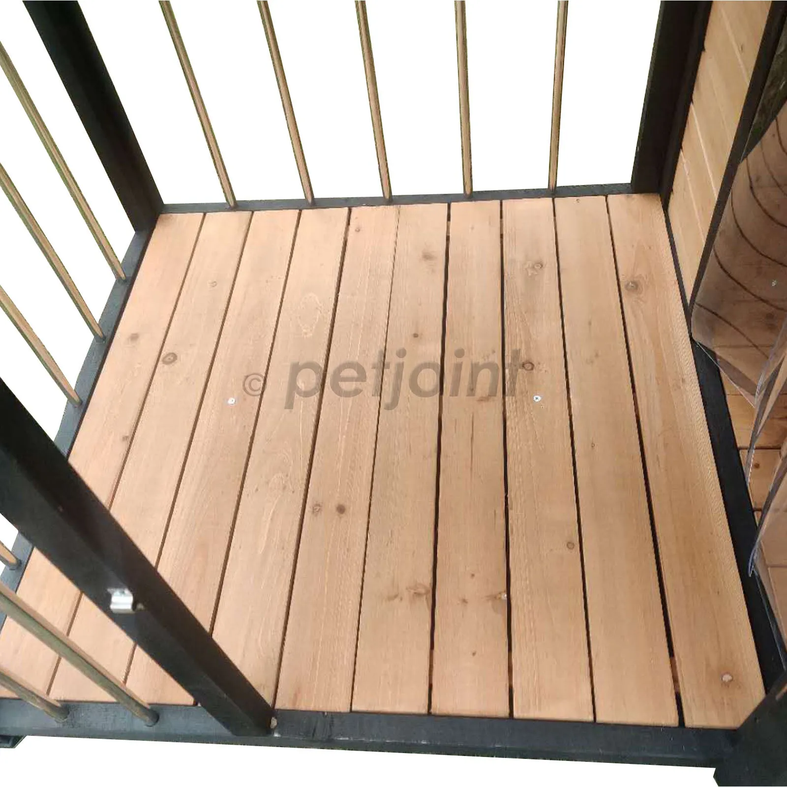 Large Wooden Dog Kennel Crate Door Lock, In-built Storage, Window