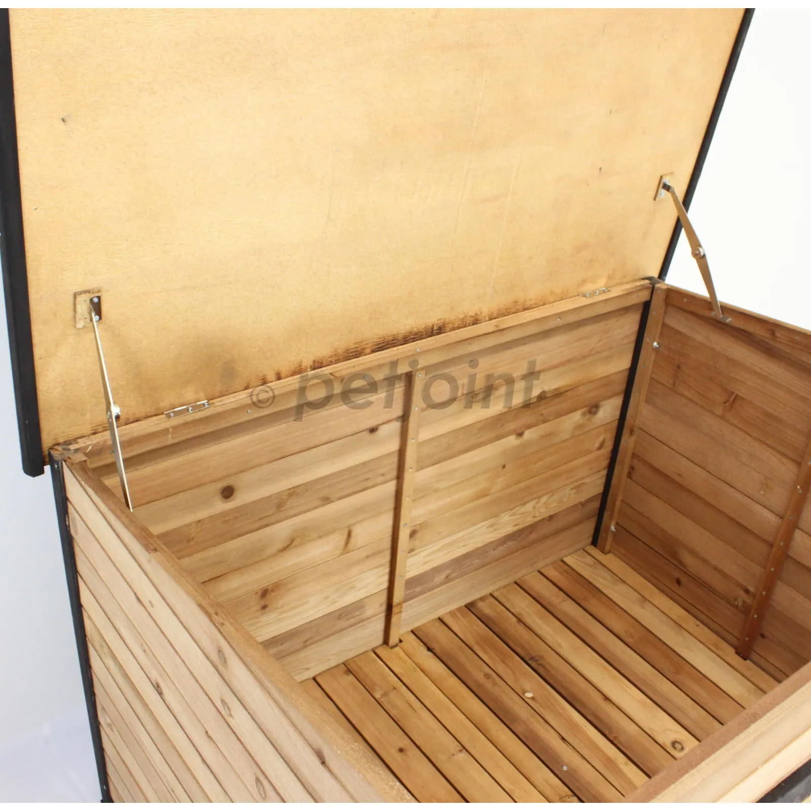 Large Wooden Pet Dog Kennel House Home - Indoor Outdoor