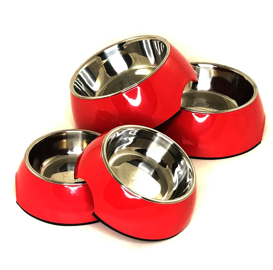 Melamine Bowls, Set of 4